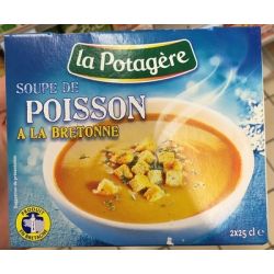 La Potagere 2X25Cl Soupe Poisson Bretonne