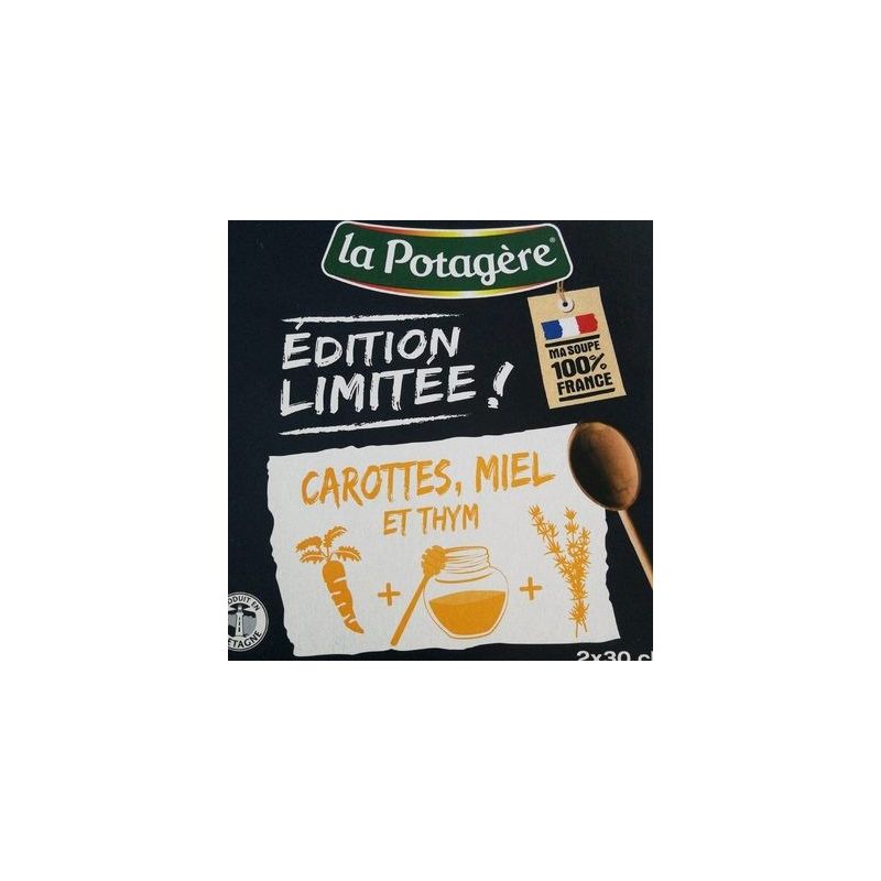 La Potagere 2X30Cl V. Carot Thym Miel
