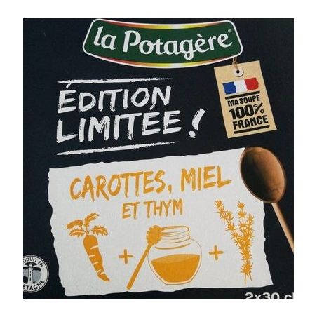 La Potagere 2X30Cl V. Carot Thym Miel