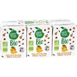 Plein Fruit Pur Jus D'Orange Bio 6X20Cl