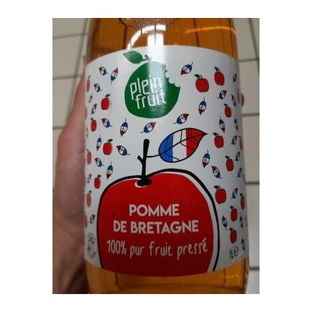 Plein Frui Pln.F.Pur Jus Pom Bret.Bocal1L
