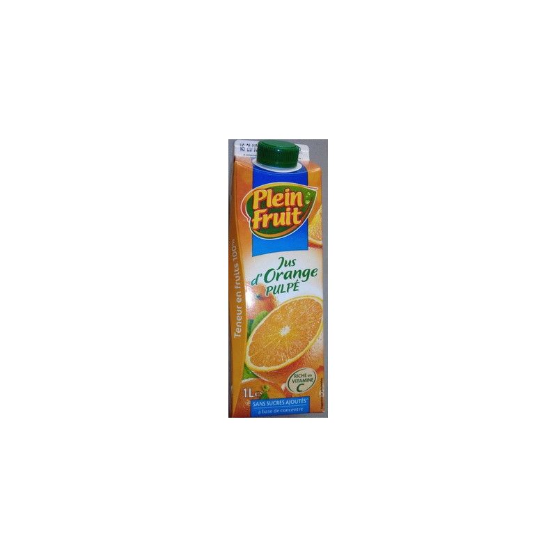 Plein Frui Pln F.Jus Orange Pulpe Abc 1L