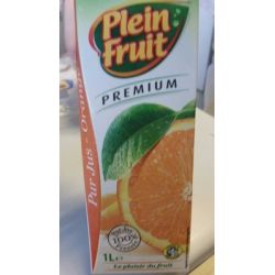 Plein Fruit Pleinfrui.100% Jus D Orange 1L