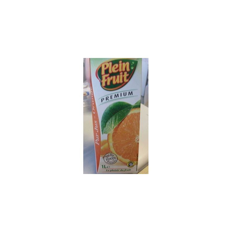 Plein Fruit Pleinfrui.100% Jus D Orange 1L