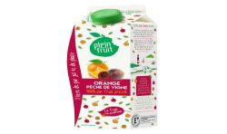 Plein Frui Fruit Pur Jus D'Orange Pêche De Vigne : La Brique 1L