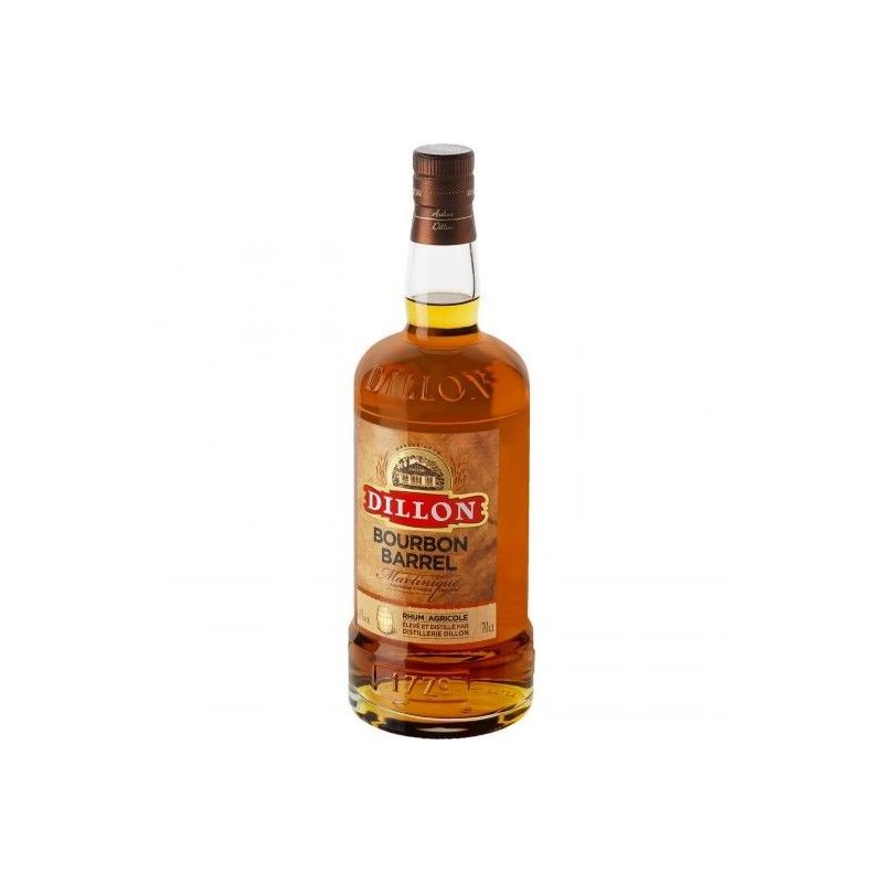 Dillon Bourbon Barrel Rhum Ambré 41% : La Bouteille De 70Cl