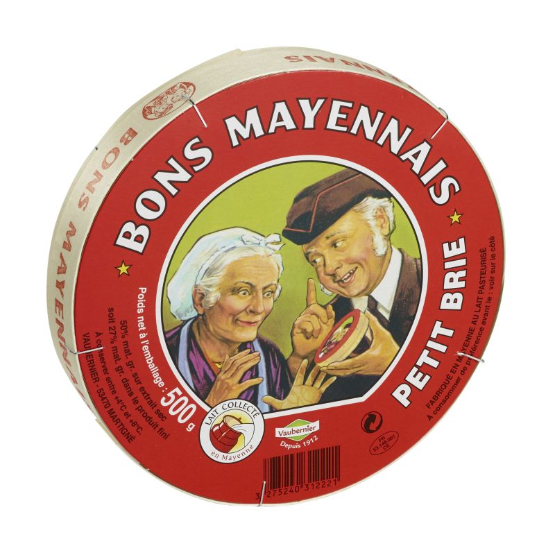 Bon Mayennais Bon-Mayennais Brie S App 50% Pre 500G