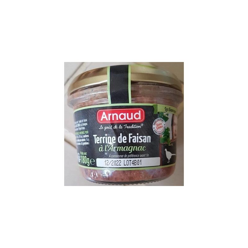 Arnaud Ver.180G Pate Faisan Arn.
