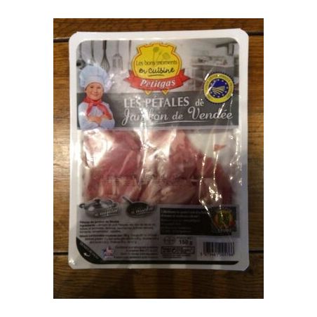 Petitgas Ptgas Petale Jambon Vendee150G