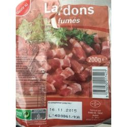 Pp No Name 200G Lardons Fumés Sous Gaz