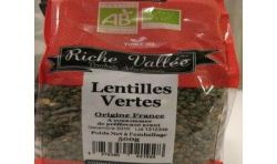 Ets Duru 500G Lentille Vert Bio R.Valle