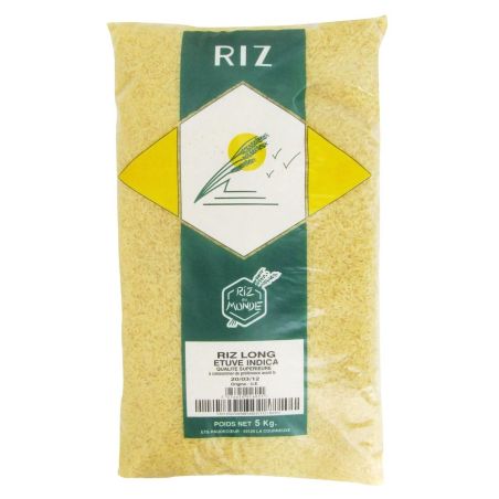 Riz Monde Indica Long Etuve Thai Sachet De 5Kg