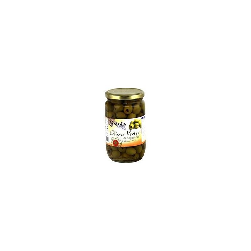 Samia 720G Olive Verte Denoyautee Halal