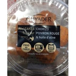Guyader Fe Mini Cake Choriz Poivx6 90G