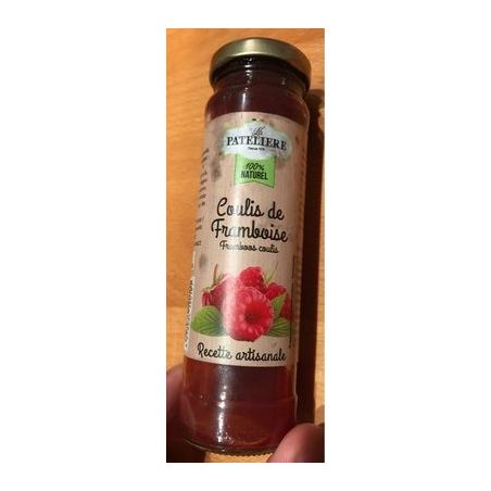 La Pateliere Coulis Frambois.70% Fruit 165G