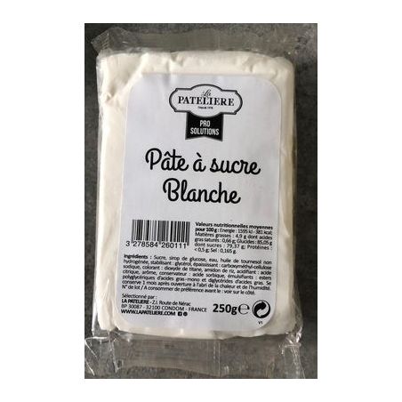 La Pateliere 250G Pate A Sucre Blanche