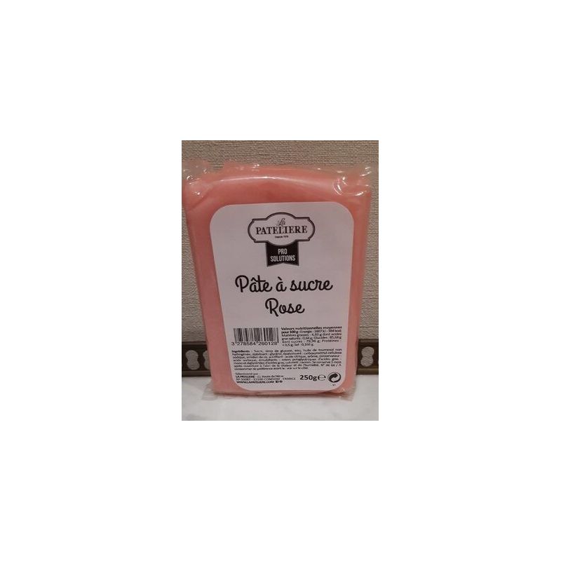 La Pateliere 250G Pate A Sucre Rose