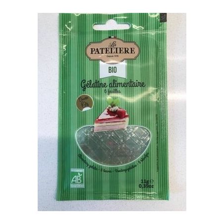 La Pateliere 11G Gelatine Aliment.Bio L.Pa