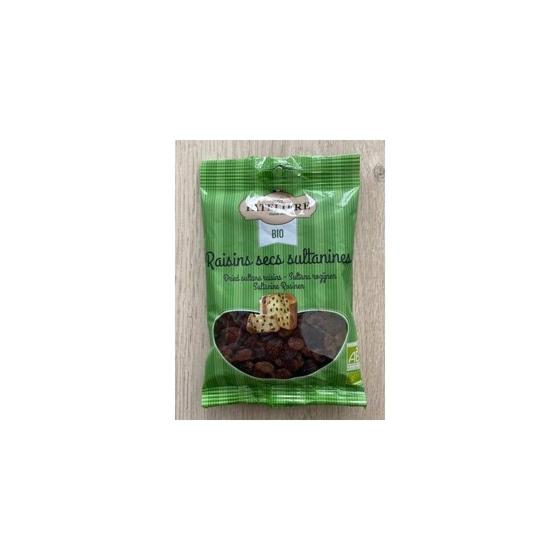 La Pateliere 125G Raisins Secs Bio