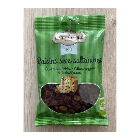 La Pateliere 125G Raisins Secs Bio