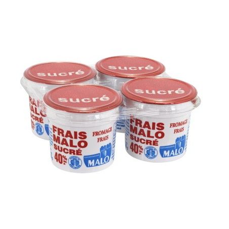 Malo 4X100G Fromage Frais 40%Mg