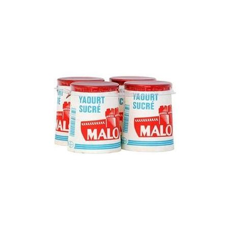 Malo 4X125G Yaourt Nature Sucre