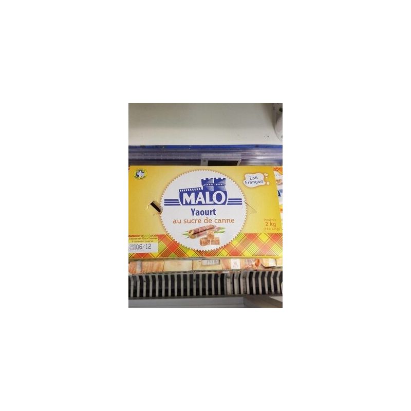 Malo 16X125G Yaourt Sucre De Canne