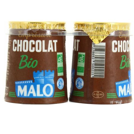 Malo Yrt Empr.Choco Bio2X125G