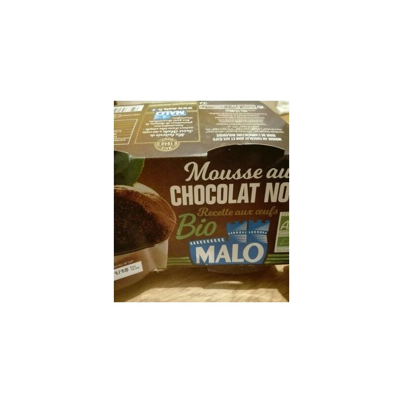 Malo Mousse Chocolat Bio 2X90G