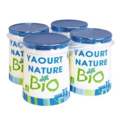Malo 4X125G Yaourt Nature Bio