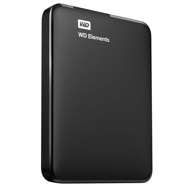 Western Digital Disque Dur Externe 2,5" Wd Elements 2To Usb 3.0 Noir