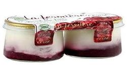 La Fermiere 2X160G Yaourt Cerise Lait