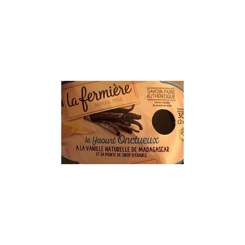 Lafermiere Fermier.Yt Bras.Vanille 2X150G