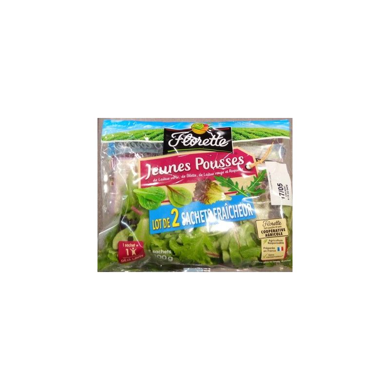 Florette Flor Jeune Pousse Bipack 100G