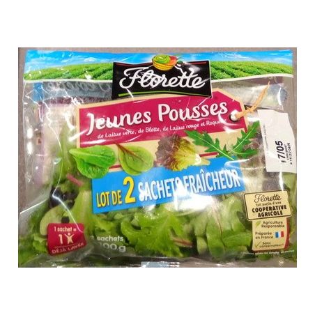 Florette Flor Jeune Pousse Bipack 100G
