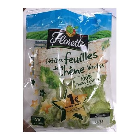 Florette Florett.Feuille Chene Verte150