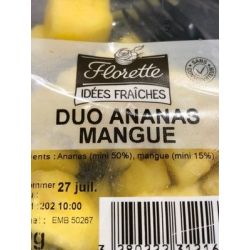 Florette Duo Ananas Mangue180G