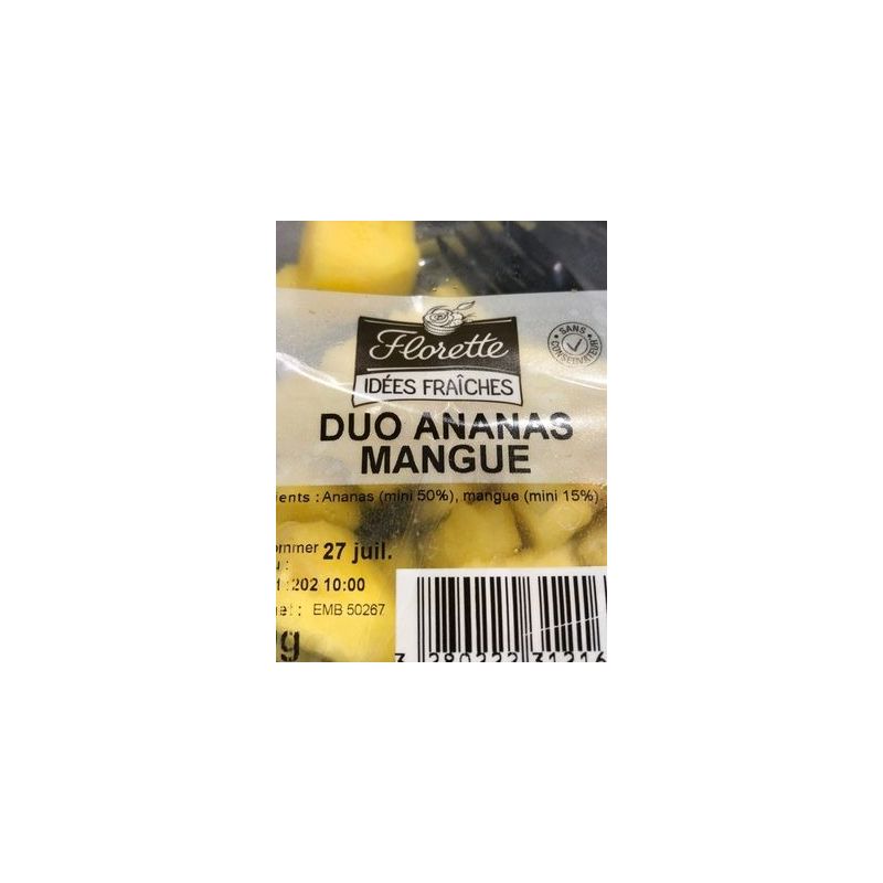 Florette Duo Ananas Mangue180G