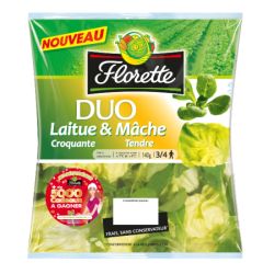 Florette Duo Laitue&Mach.140G Flor