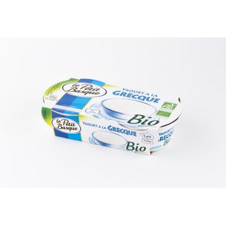 Le Petit Basque Yaourt A La Grecque Bio 2X150G