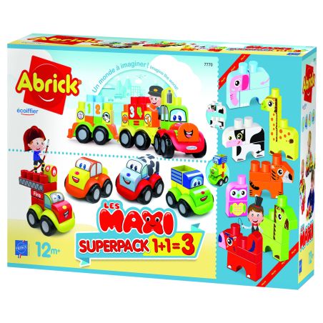Ecoiffier Super Pack 3 En 1 - Maxi Abri