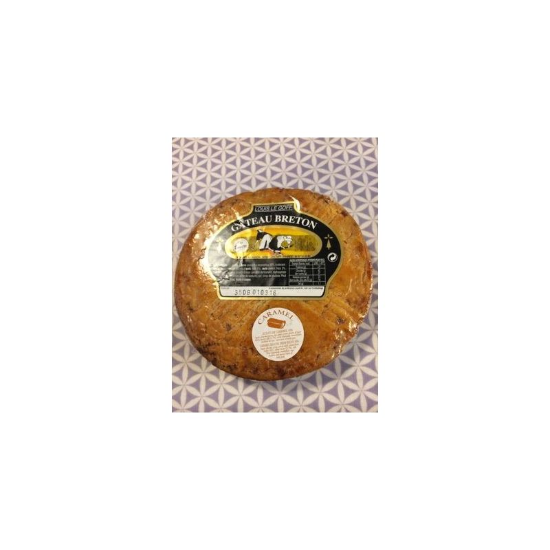 Biscuiterie Louis Le Goff Legoff Gateau Bret.Pruneau350G