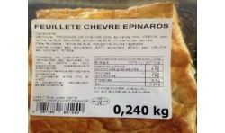 Martinet 2X120G Feuillete Chevre Epinard