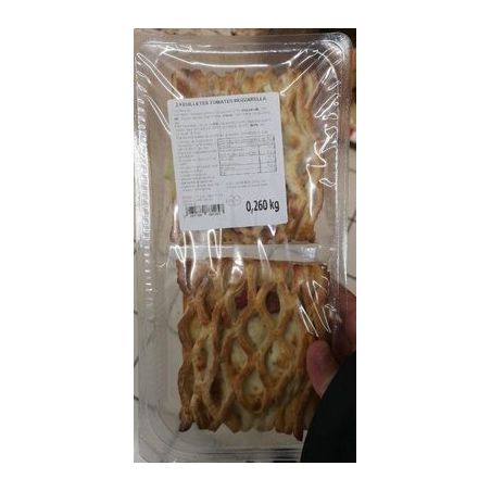 1Er Prix 2X130G Feuillete Tomate Mozzarella