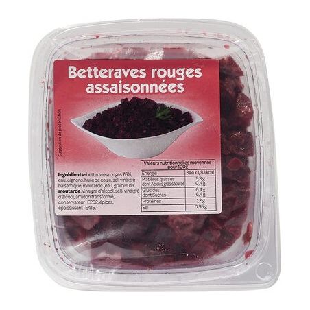 1Er Prix 300G Betteraves Rouges