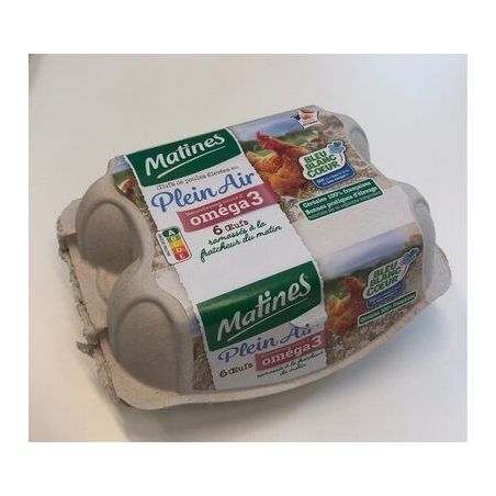 Matines 6 Œufs Ppa Omega 3 Tc