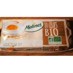 Matines Œufs Bio X10 Tt Cal