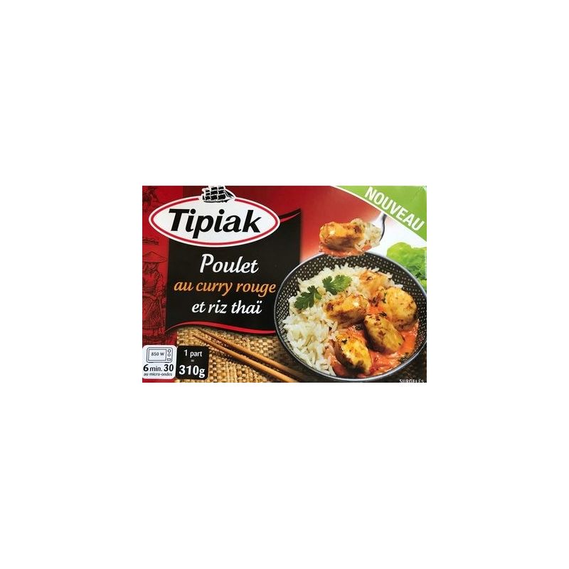 Tipiak 310G Poulet Curry Rouge