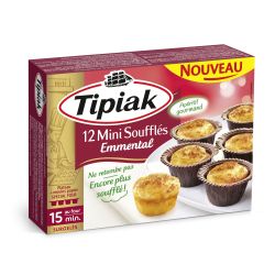 Tipiak 150G 12 Mini Souffles Emmental