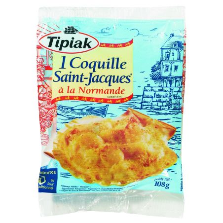 Tipiak 108G Coquille Saint Jacques A La Normande